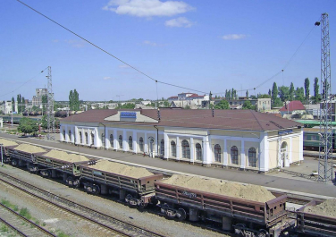 Миллерово - жд вокзал с моста