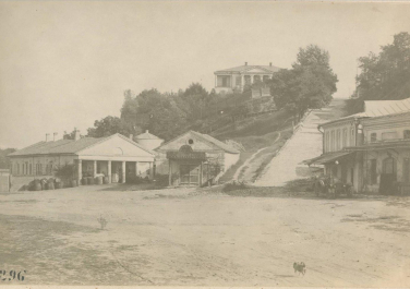 Таганрог во время войны. Съемка 1918 года. Градоначальская гора.