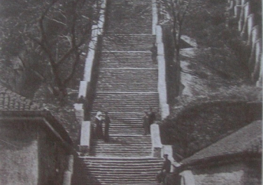 Каменная лестница Герасима Федоровича Депальдо. Фото конца 19 века