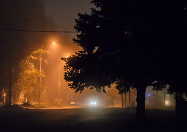 В Таганроге туман