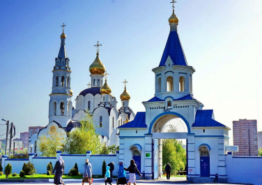  Свято-Иверский женский монастырь, Современные, Цветные, Достопримечательности