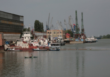 Азов, порт