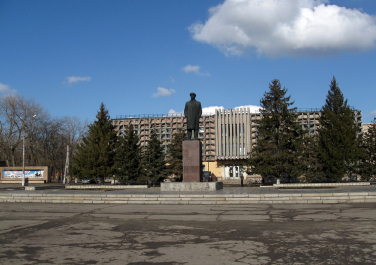 Зерноград, памятник В.И. Ленину
