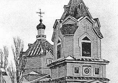 Николаевская церковь в с. Заветном построена в 1874 г. Руководил строительством и расписывал храм Гуреев Михаил Петрович