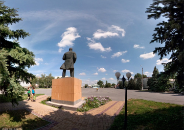 Обливская, памятник В.И. Ленину
